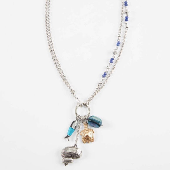 J. Jill NEW Rising Tides Cluster Necklace NWT - Picture 5 of 9